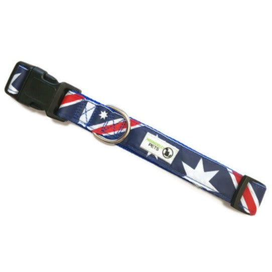 Aussie Flag Collar — Built Tough for Australian Dogs
