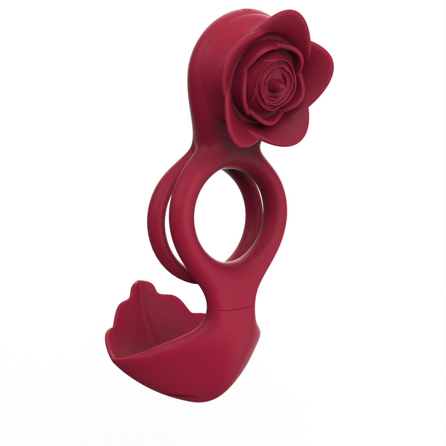 Bloom - Rose Dual Motor Vibrating Couples Ring