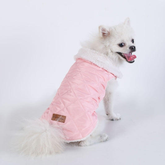Dog Winter Jacket – Warm Fleece-Lined Padded Vest for Dogs