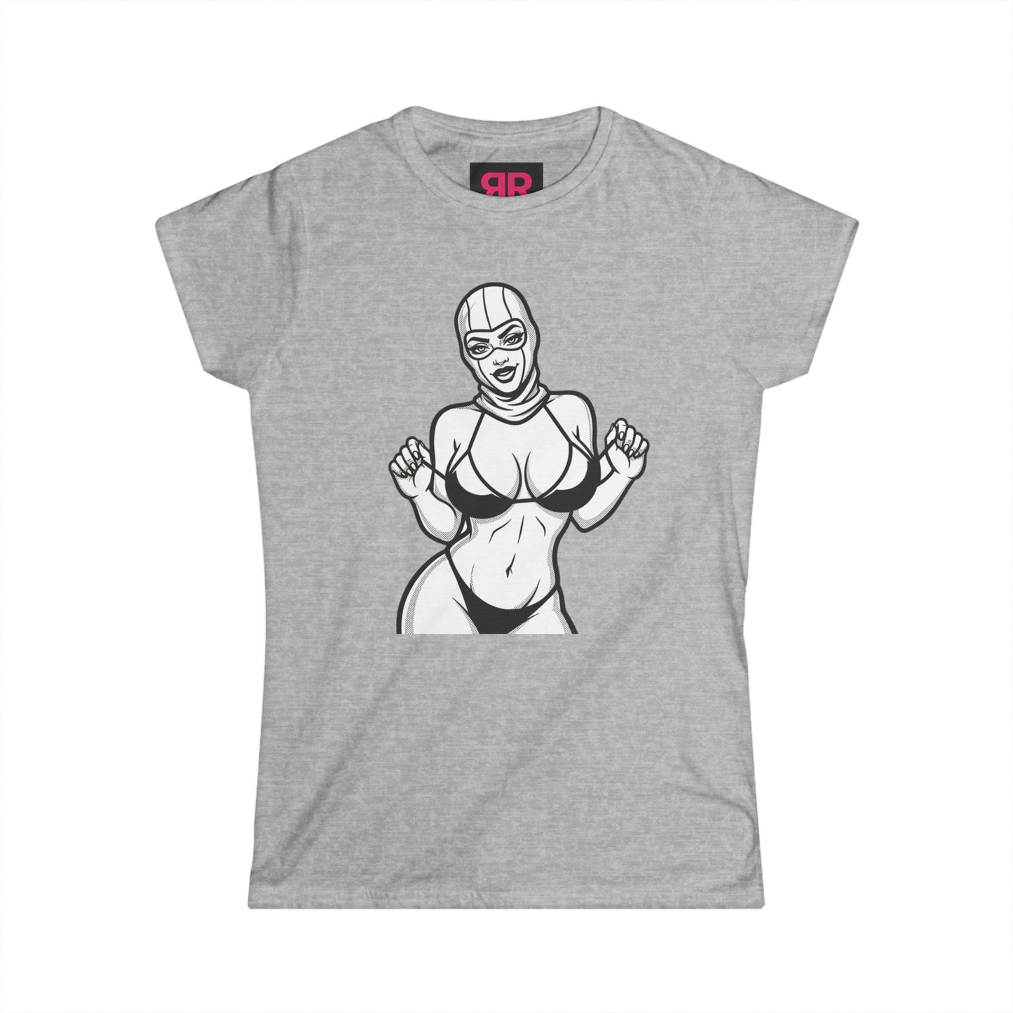 Balyd Up Bikini Pinup Tee | Riot Rack Own the Outrage graphic shirt