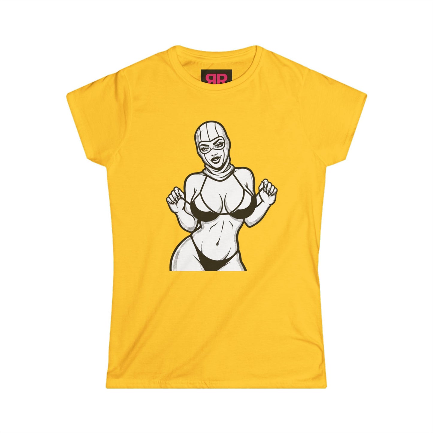 Balyd Up Bikini Pinup Tee | Riot Rack Own the Outrage graphic shirt