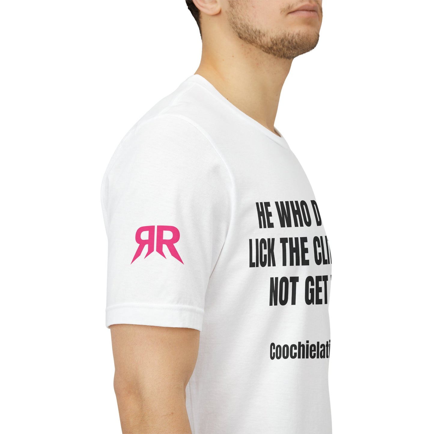 "Coochielations 1:69” Tee – Unholy Statement Shirt (White on Black, XS–4XL)