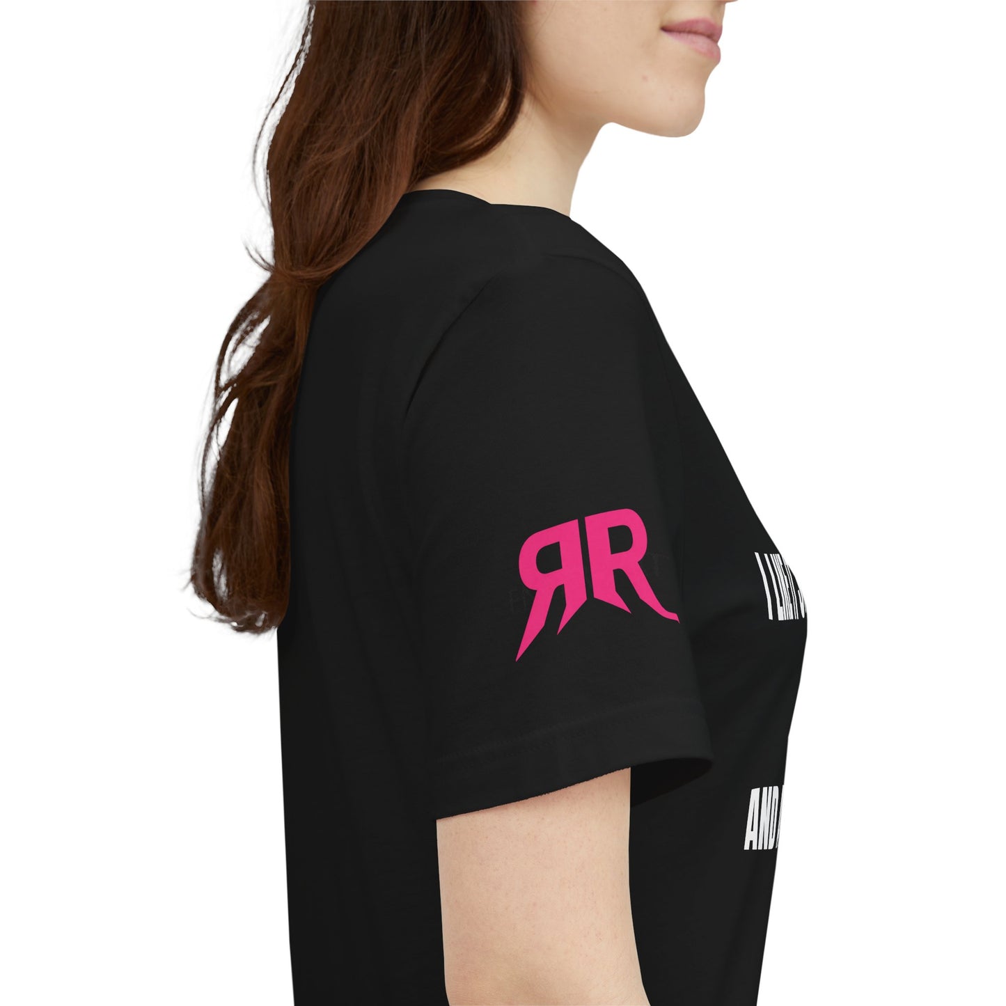 “I Like It Slow… And A Little Messy” Tee – Suggestive Statement Shirt (Black/White, XS–4XL)