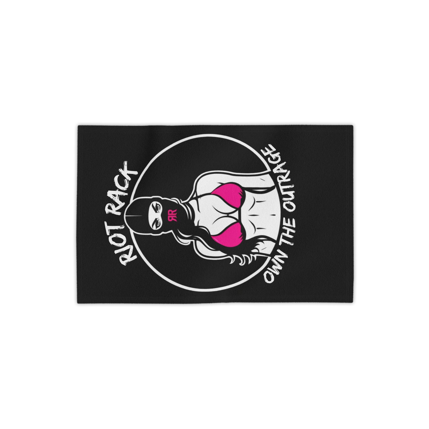 Own the Outrage Hand Towel - Riot Rack Graphic Print
