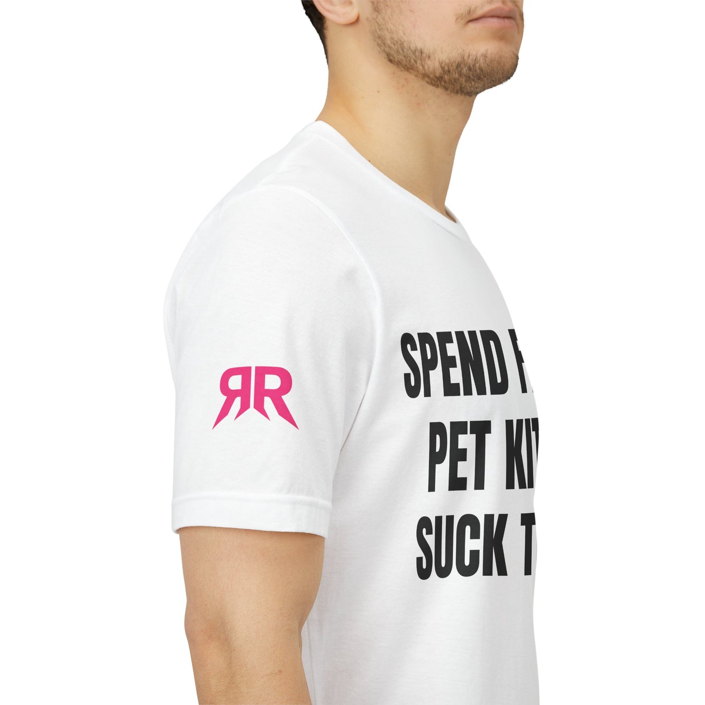 Spend Fiddies” Graphic Tee – Funny Bold Statement Shirt (Black/White, XS–5XL)