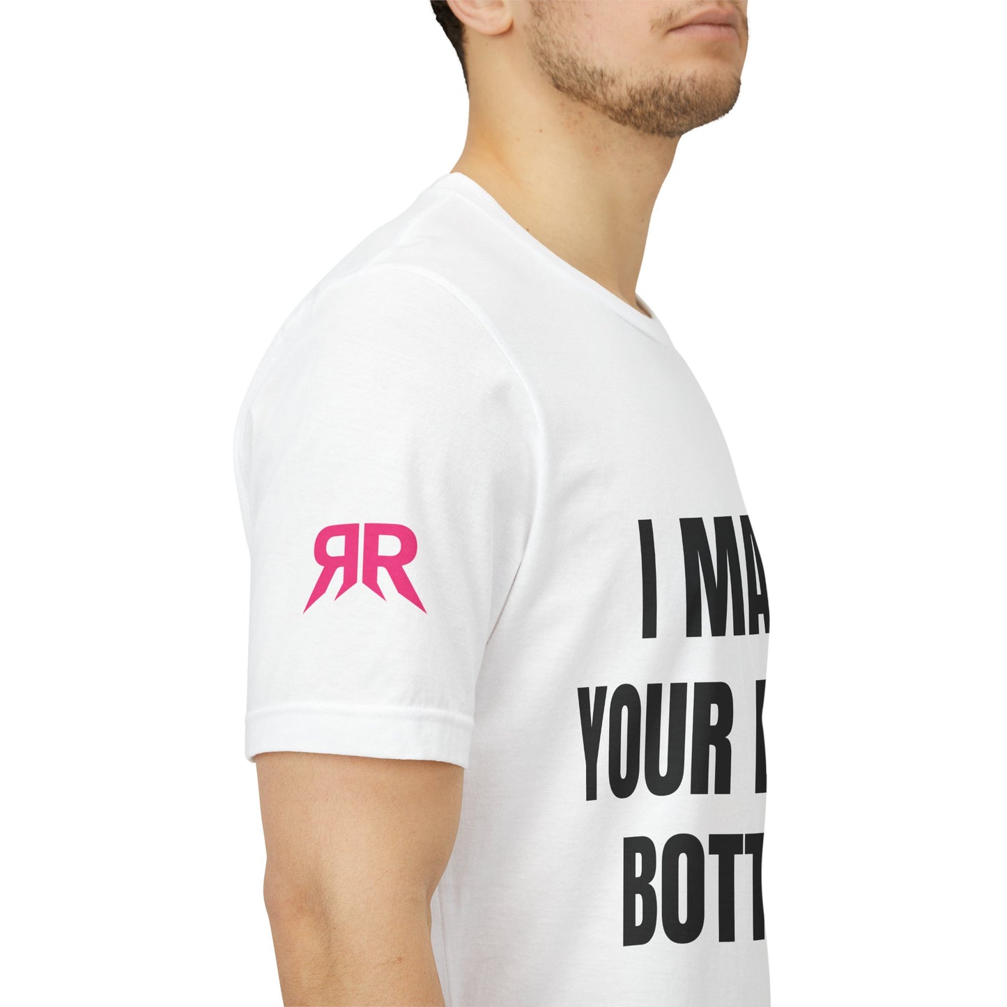 “I Made Your Dad A Bottom” Tee – Unfiltered Chaos Shirt (Black/White, XS–4XL