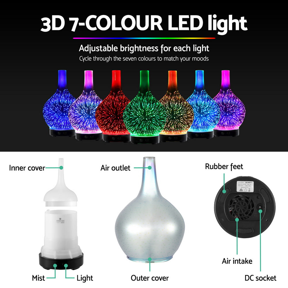 3D Firework Aroma Diffuser - Mood Lighting That Actually Does Something
