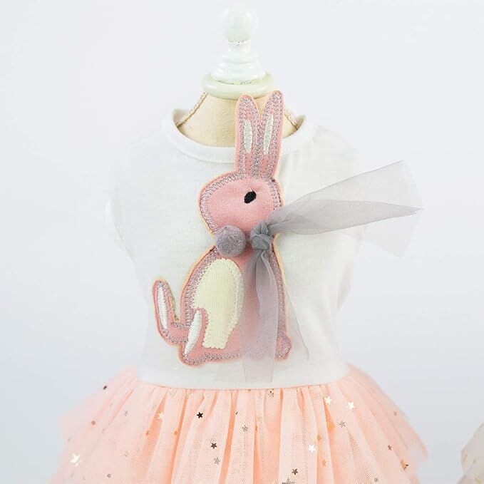 pet products Small Dog Dress Female Tiny Puppy Clothes Girl Tutu for Dogs Dresses Harness Birthday Apparel（Chest circumference27cm, back length16cm, neck circumference20cm）