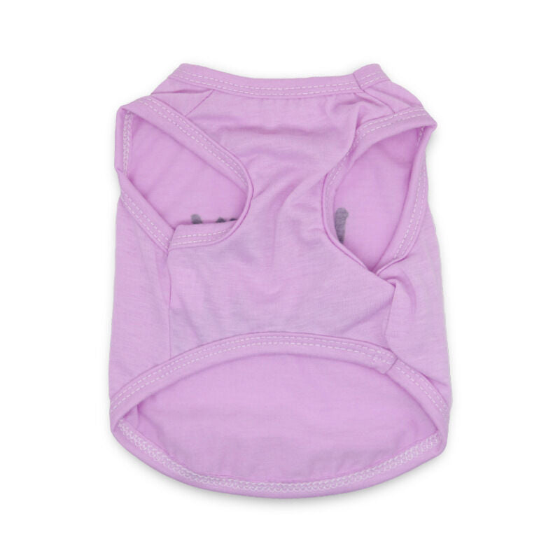 Dog Vest 4-Pack – I ❤️ My Mommy Lightweight Summer Shirts