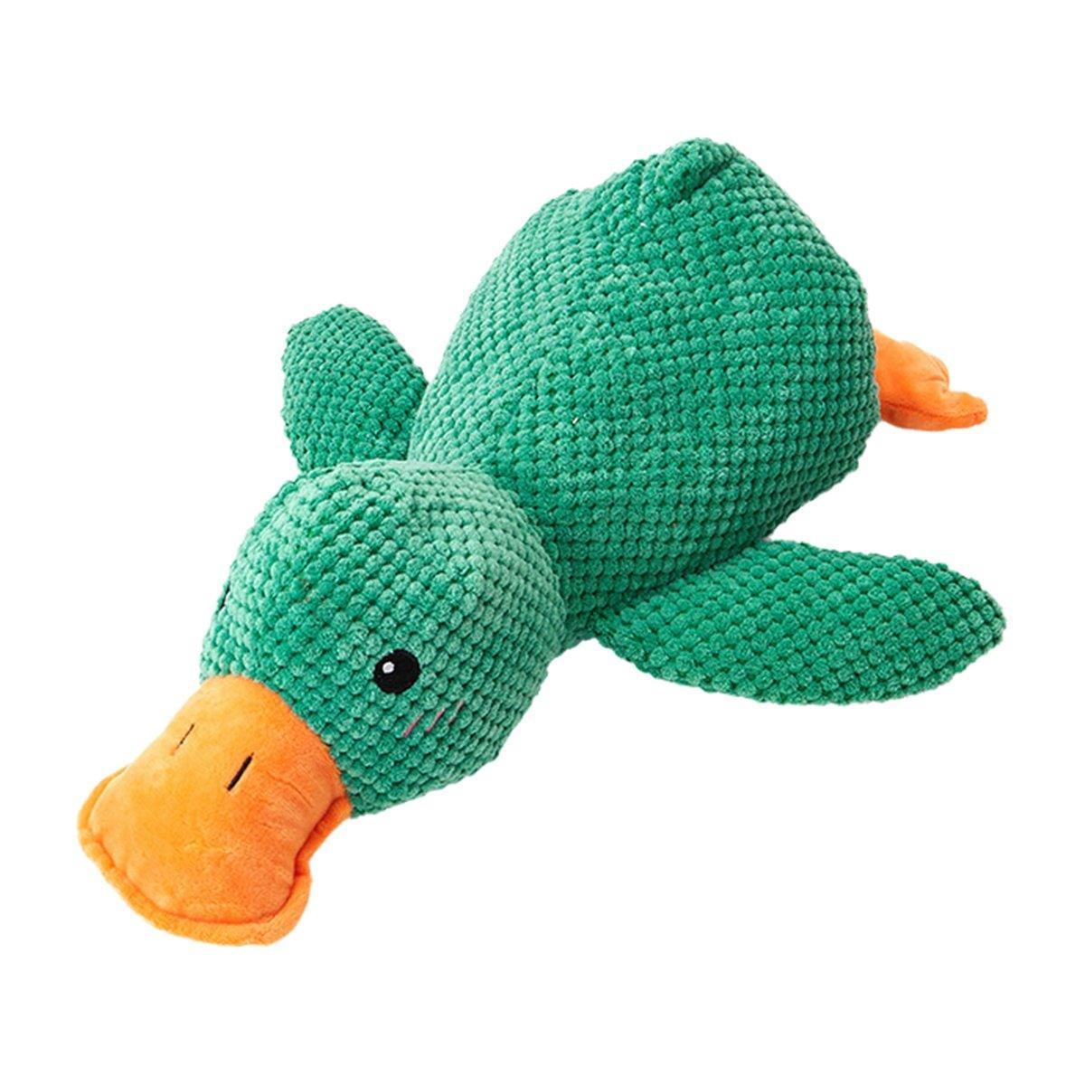 Squeaky Duck Dog Toy – Plush Interactive Chew Toy for Dogs