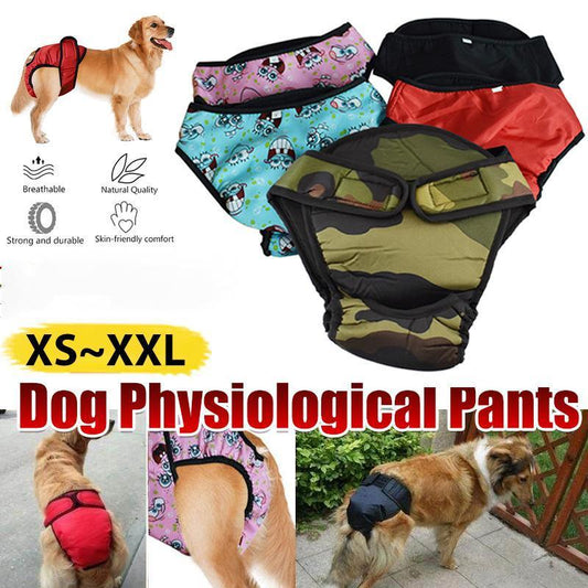 Washable Female Dog Diapers – Reusable Pet Hygiene Pants
