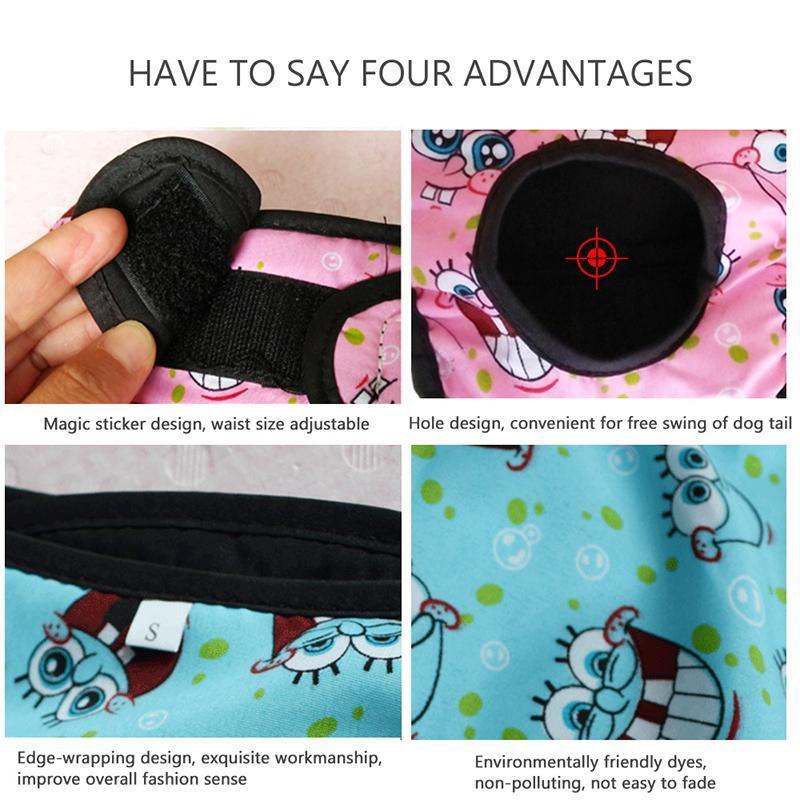 Washable Female Dog Diapers – Reusable Pet Hygiene Pants