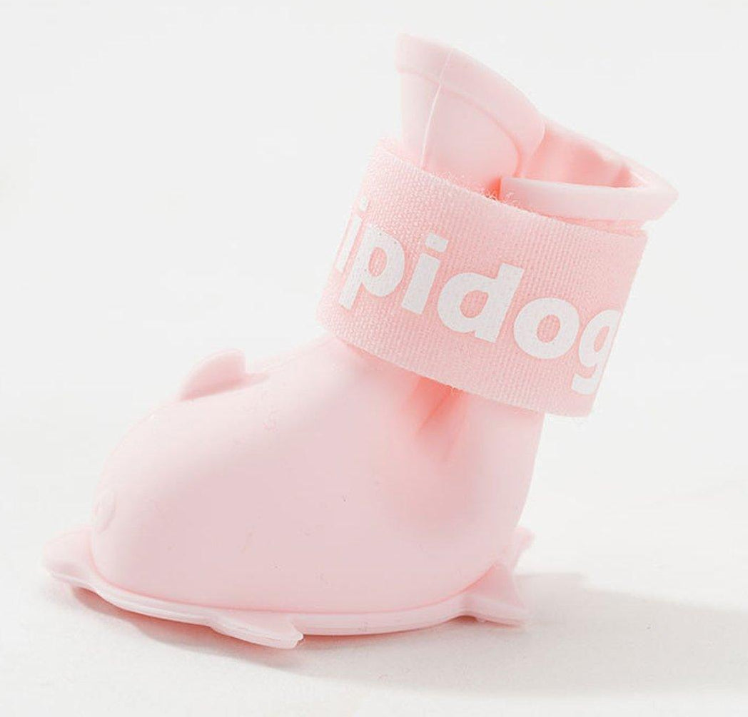 Cartoon Pet Rain Boots | Waterproof Non-Slip Dog Shoes