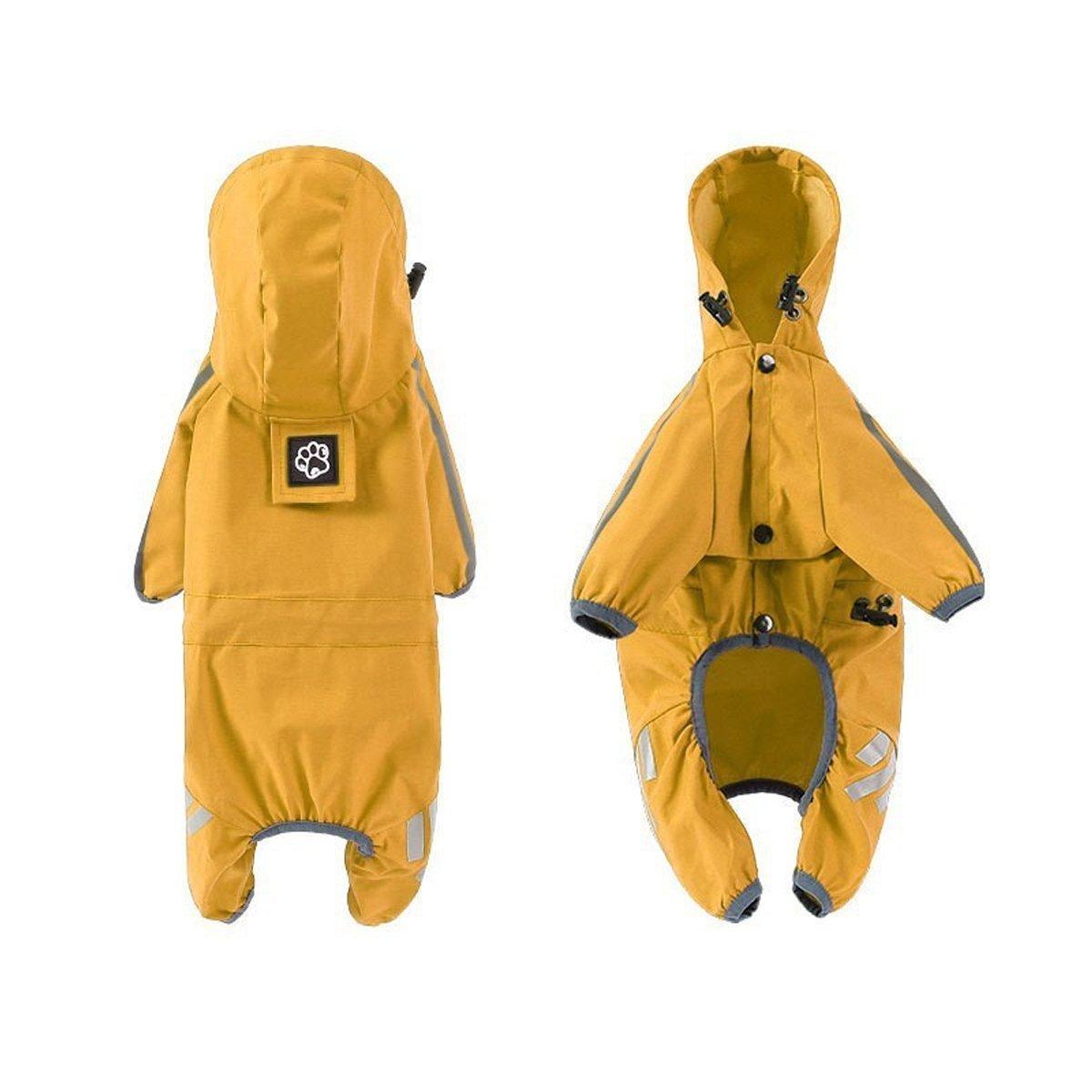 Waterproof Dog Jumpsuit – Full Body Winter Coat with Harness