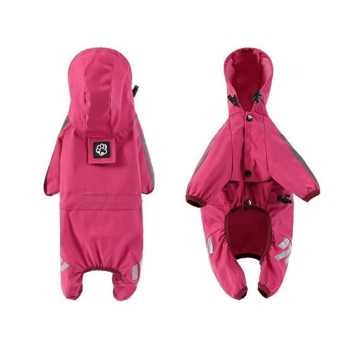 Waterproof Dog Jumpsuit – Full Body Winter Coat with Harness