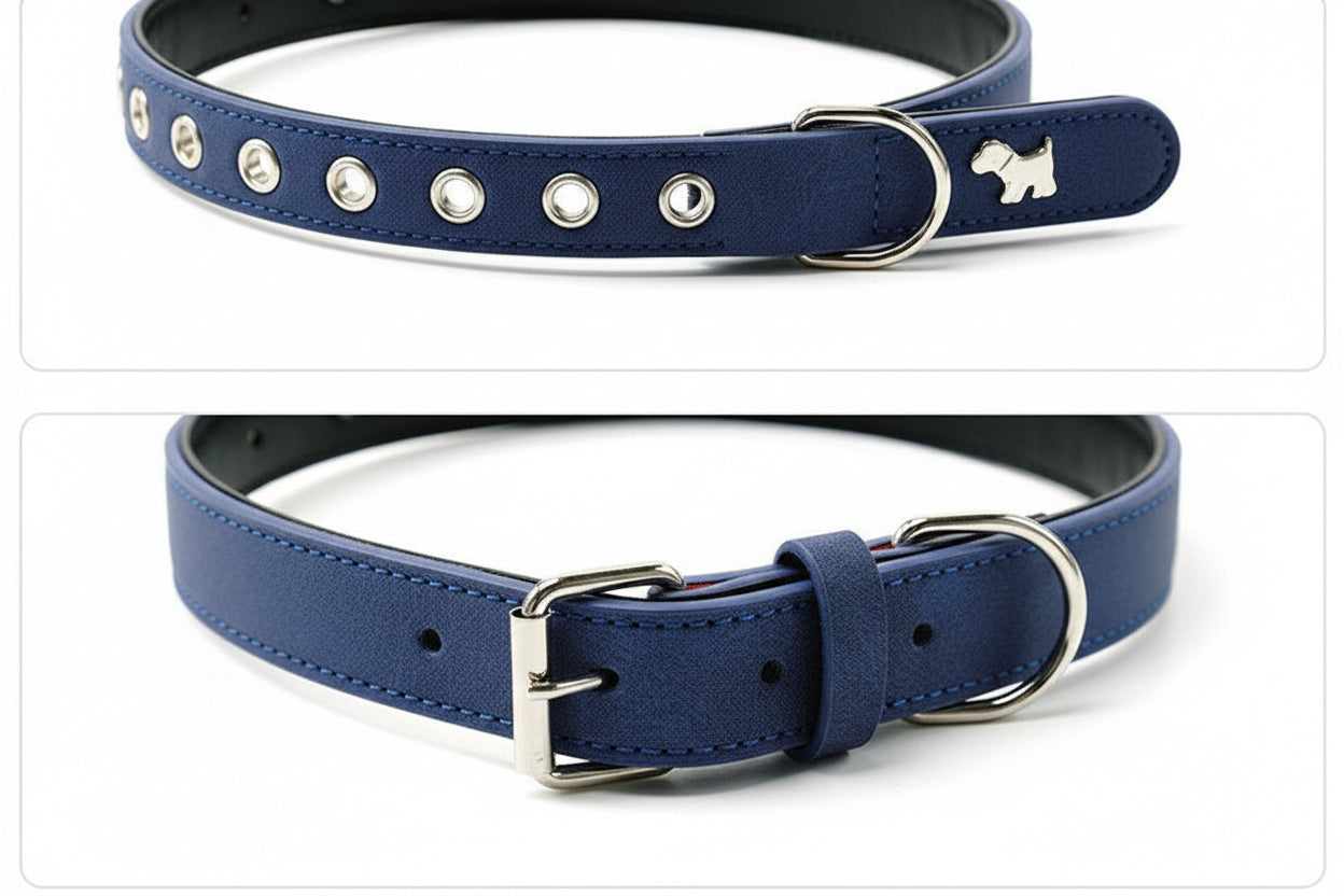 Soft Leather Dog Collar 2-Pack - Classic Gear That Actually Lasts