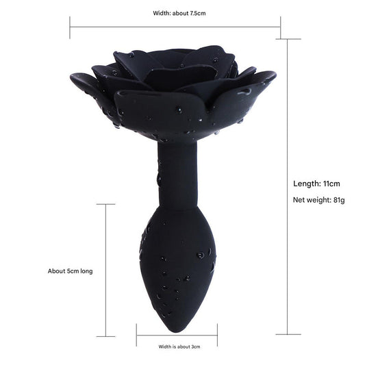 Velvet Rose - Silicone Anal Plug