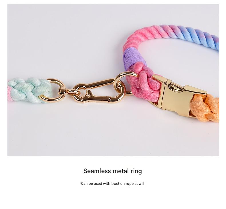 Handmade Rope Collar & Leash Set - Walkies Just Got an Upgrade