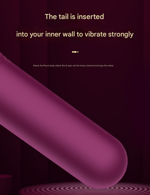 Heatwave - Dual Head Wand Vibrator with Heated Tip & LCD Display