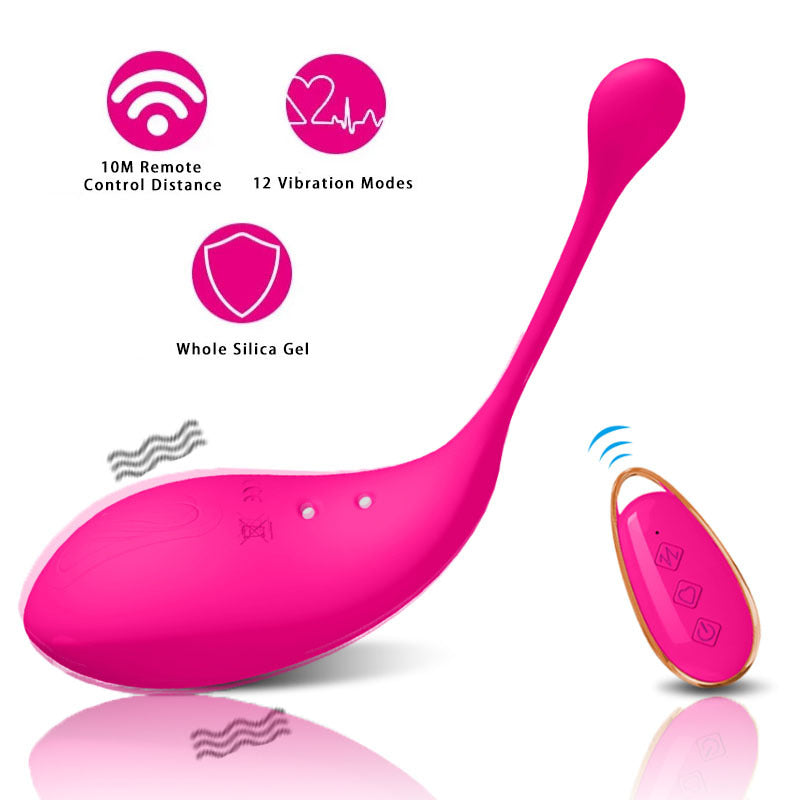 Hush Egg - 12-Mode Remote Control Vibrating Egg