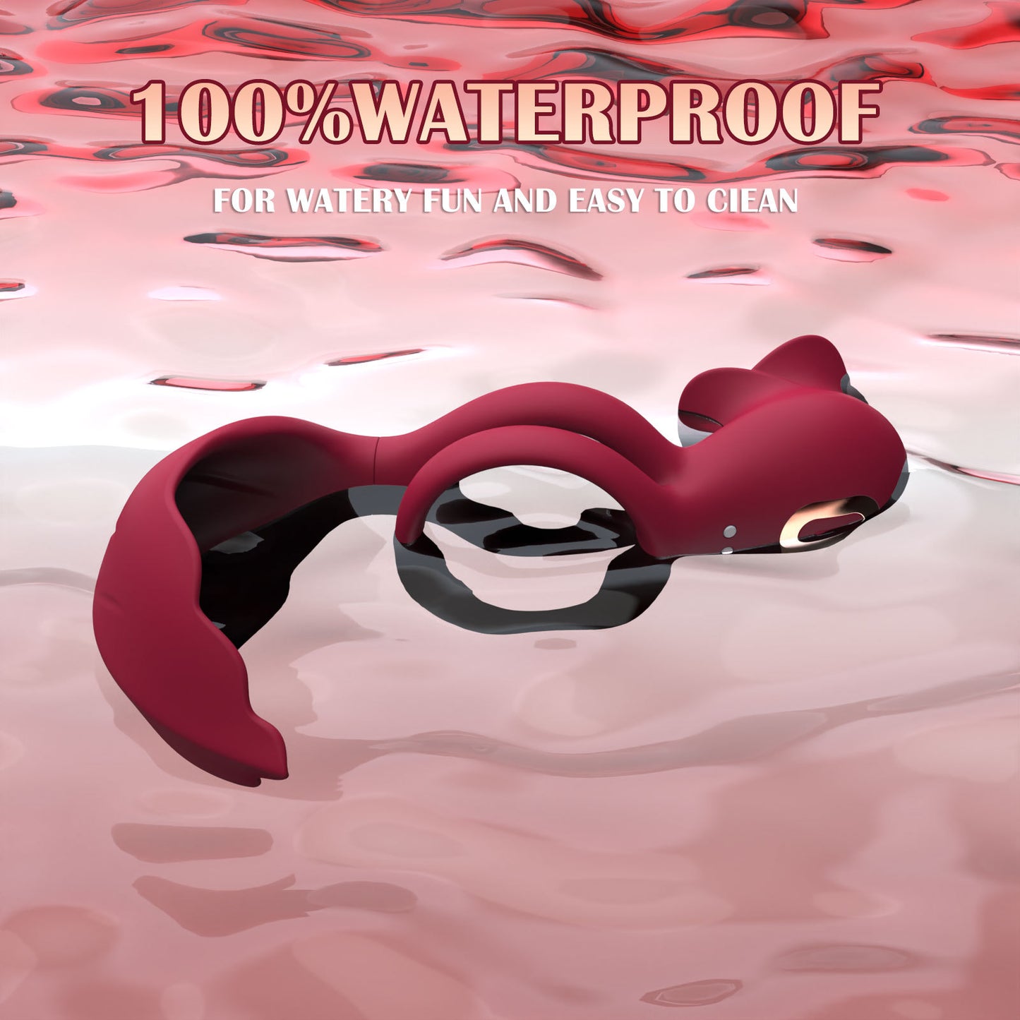 Bloom - Rose Dual Motor Vibrating Couples Ring