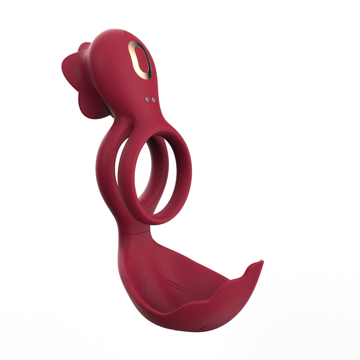 Bloom - Rose Dual Motor Vibrating Couples Ring