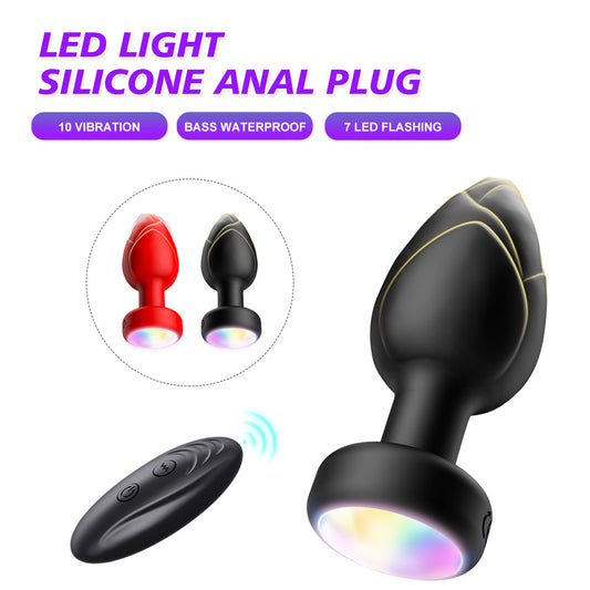 Luminary - LED Vibrating Anal Plug with Wireless Remote