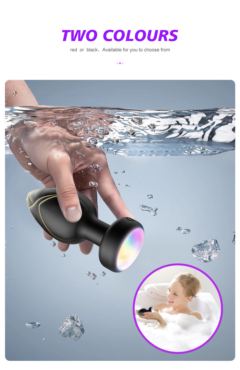 Luminary - LED Vibrating Anal Plug with Wireless Remote