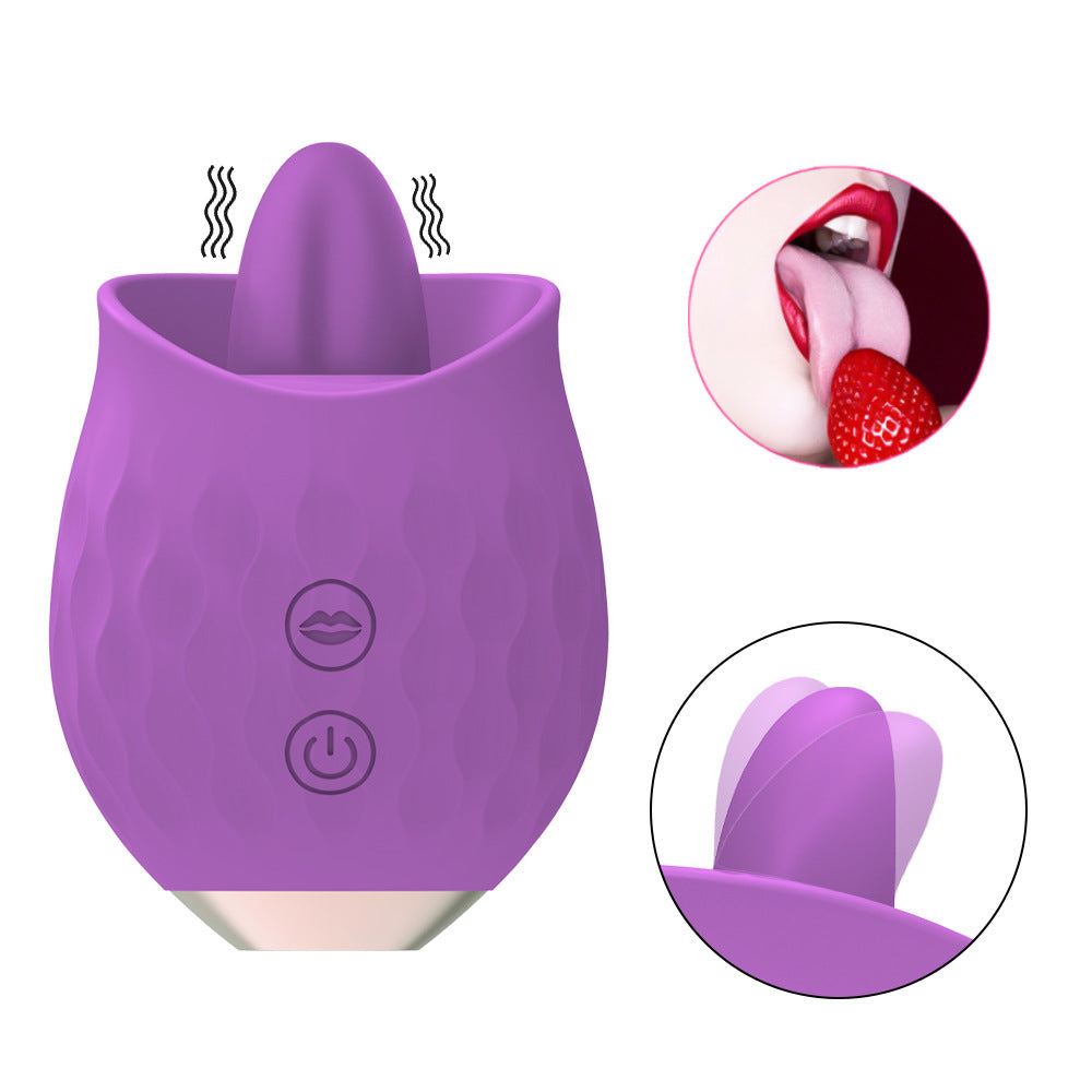 Petal - Rosebud Flickering Tongue Vibrator