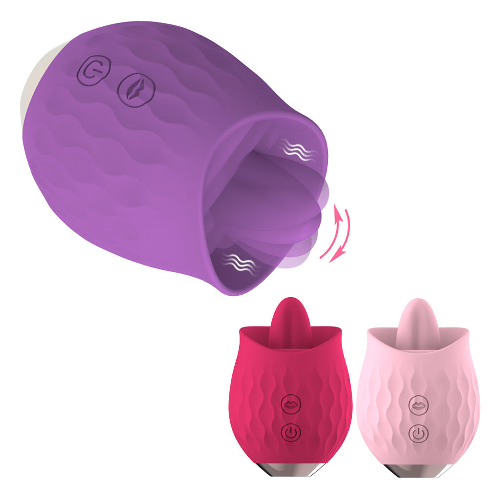 Petal - Rosebud Flickering Tongue Vibrator