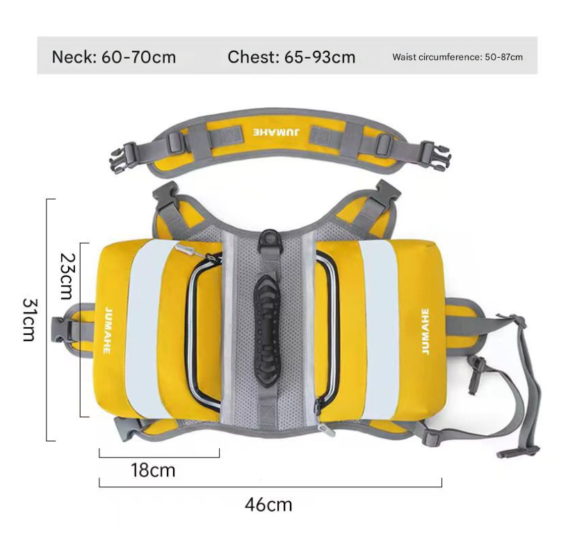 Dog Backpack Saddle Bag - Let Your Pup Carry Their Own Snacks