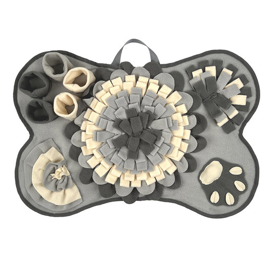 Bone-Shaped Snuffle Mat - For Dogs Who Work for Their Dinner