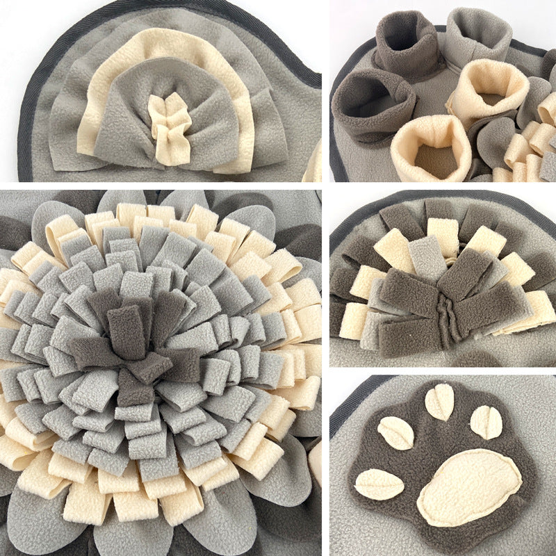 Bone-Shaped Snuffle Mat - For Dogs Who Work for Their Dinner