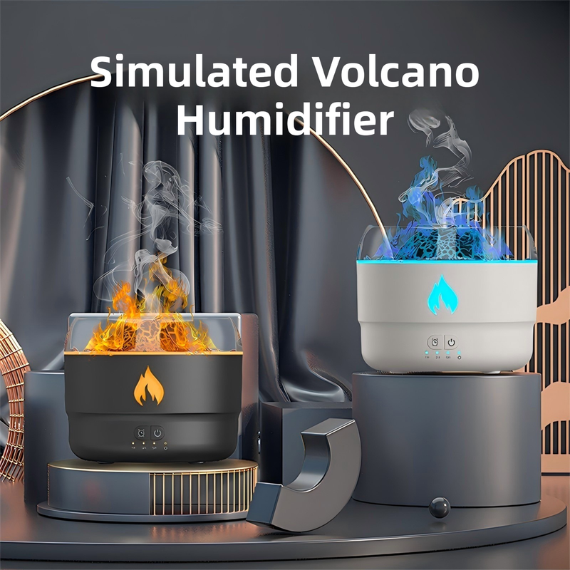 Volcano Flame Diffuser - When Your Room Needs Dramatic Ambiance