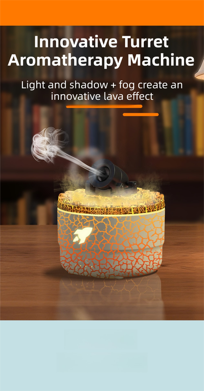 Volcano Flame Diffuser - When Your Room Needs Dramatic Ambiance