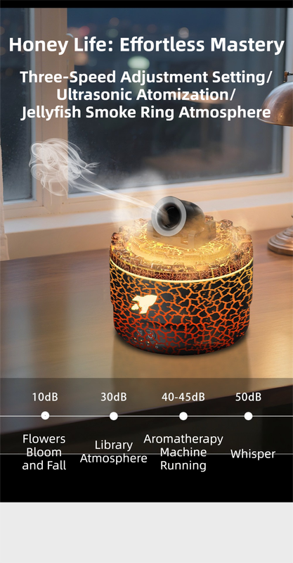 Volcano Flame Diffuser - When Your Room Needs Dramatic Ambiance
