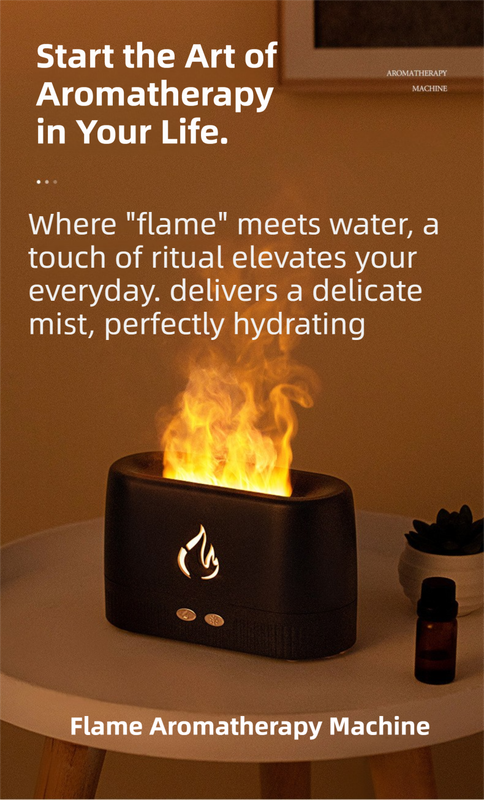 3D Flame Aroma Diffuser - Vibes on Fire, Literally