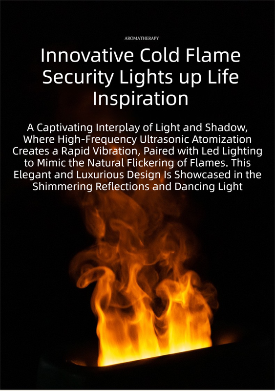 3D Flame Aroma Diffuser - Vibes on Fire, Literally