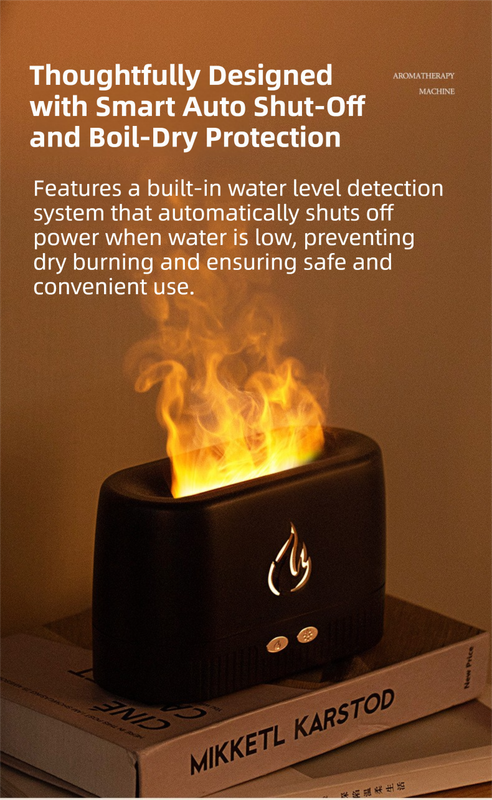 3D Flame Aroma Diffuser - Vibes on Fire, Literally