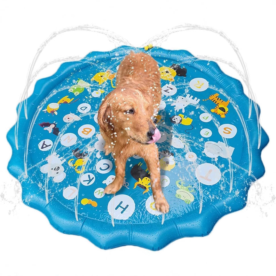 Dog Splash Pad - Because Hot Dogs Need Cooling Down Too