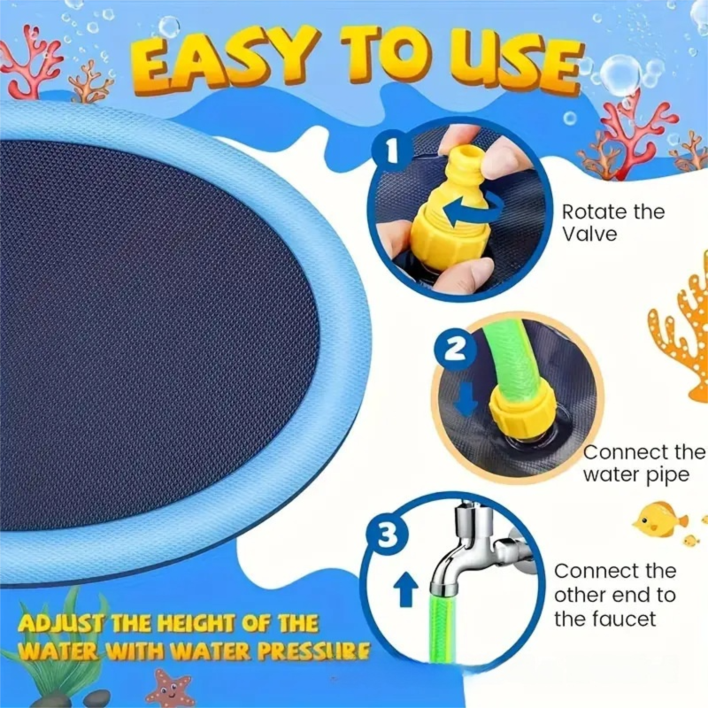 Dog Splash Pad - Because Hot Dogs Need Cooling Down Too