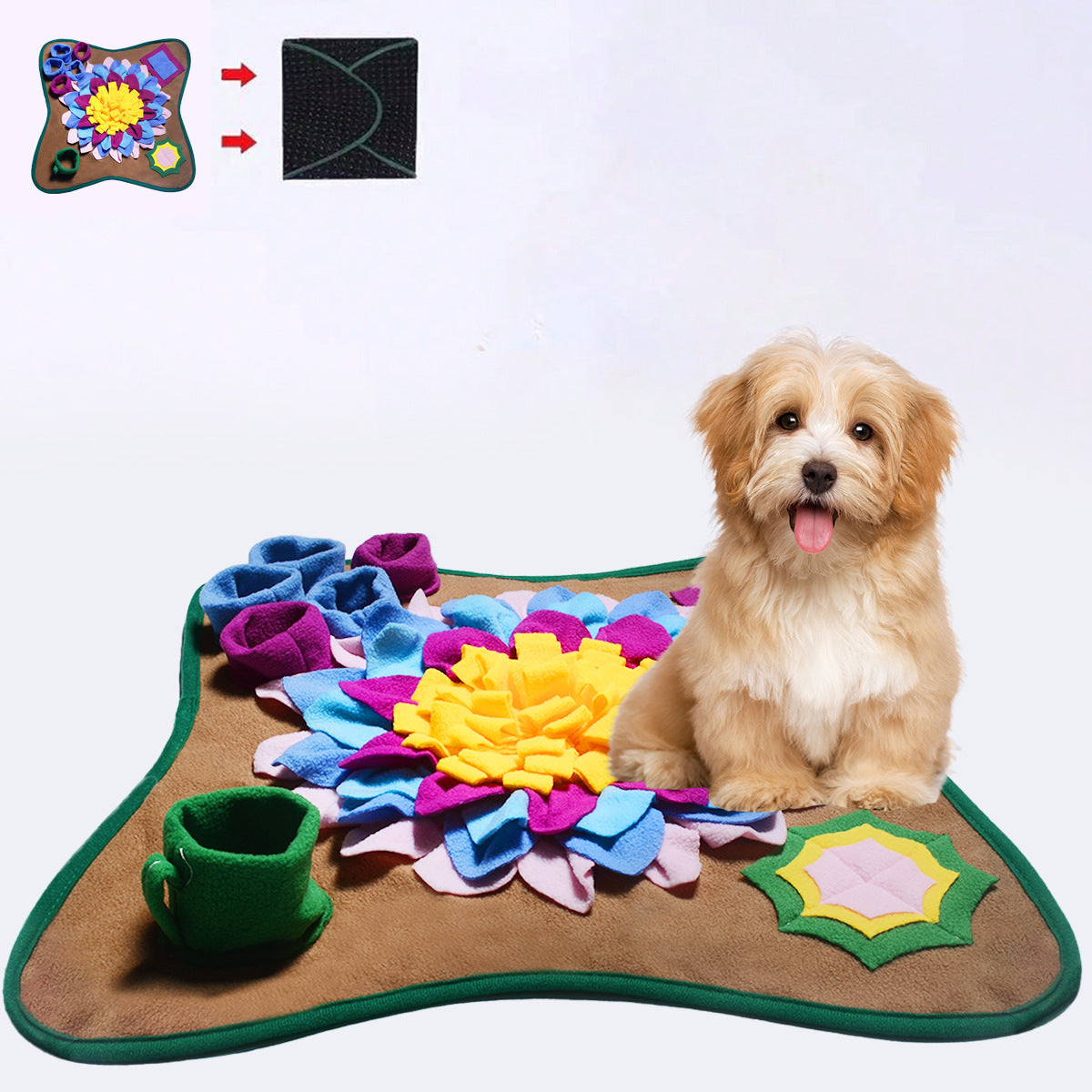 Felt Snuffle Mat - For Dogs Who Think Dinner's a Sport
