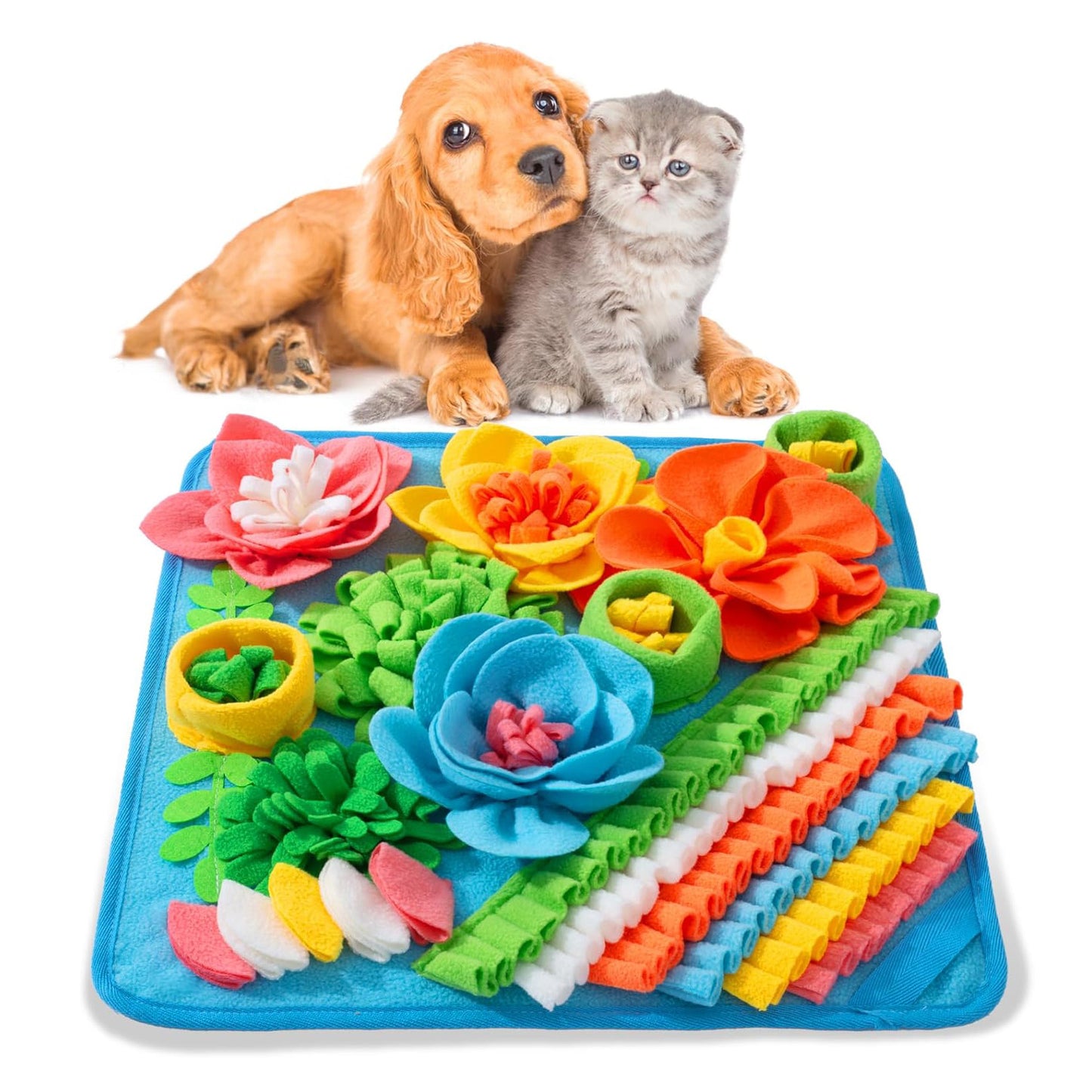 Dog Snuffle Mat - Because Your Pup's a Genius Who Eats Too Fast